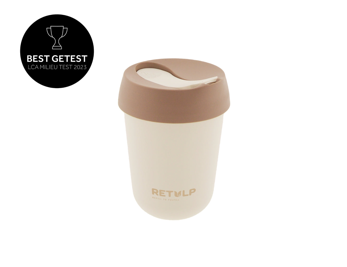 RVS thermosbeker Bakery Brown 275ml
