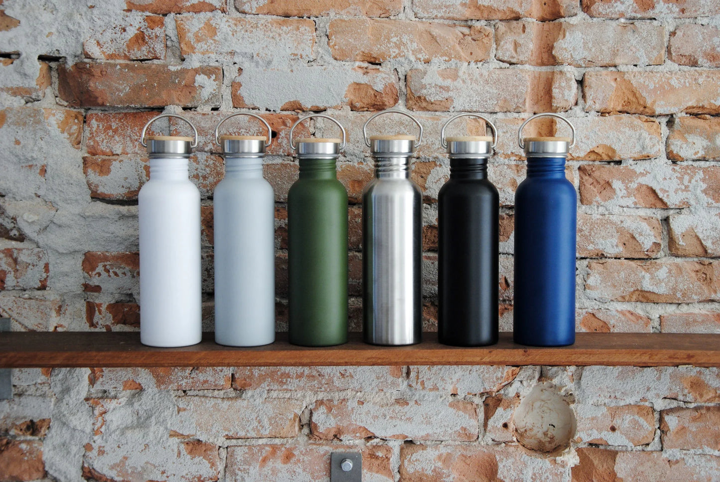 RVS drinkfles Light Grey 750ml