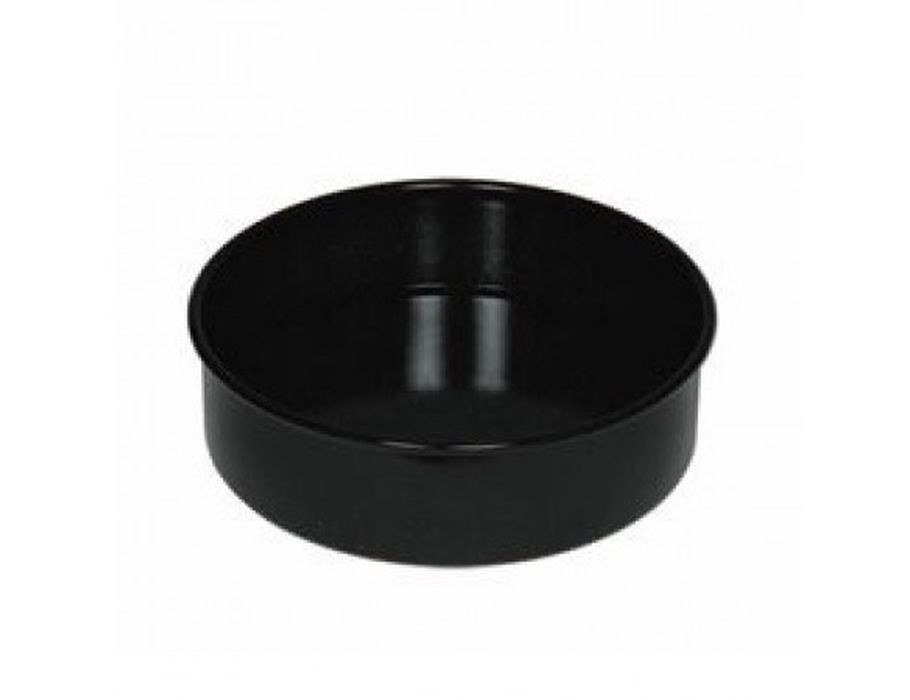 Handgemaakte Emaille Cakevorm 24 cm – Zwart