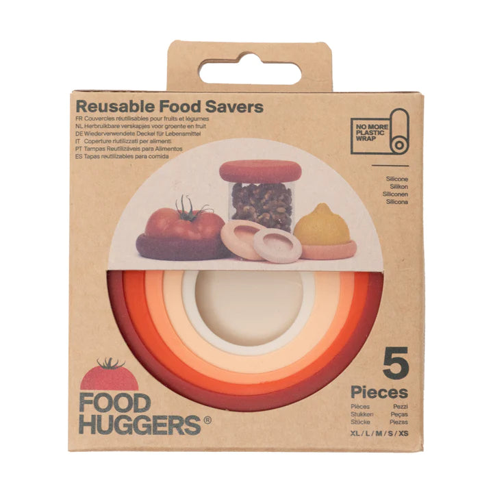 Pakket met foodhuggers set voedselbeschermers 5 stuks nog in de verpakking