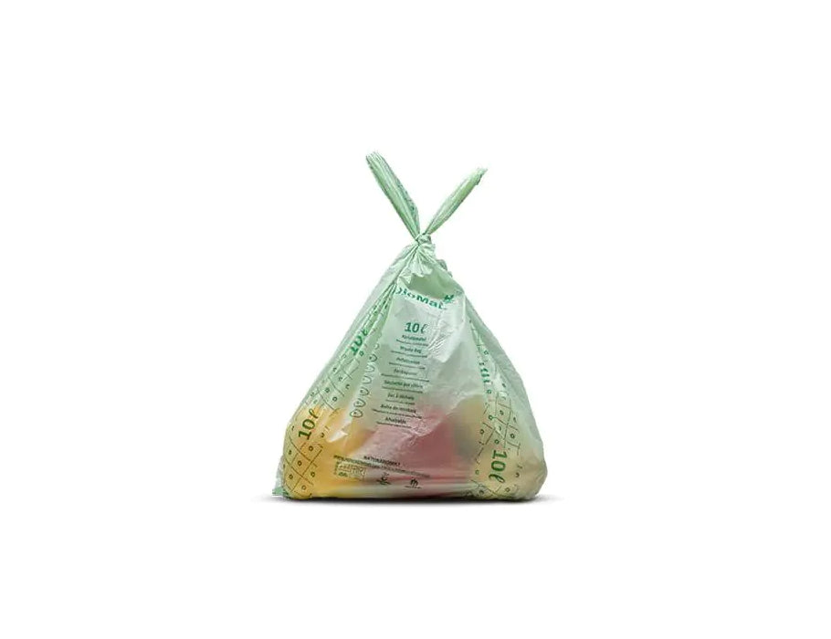 Composteerbare vuilniszakken met handvat 10l - 26 st.