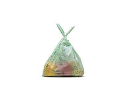 Composteerbare vuilniszakken met handvat 10l - 26 st.