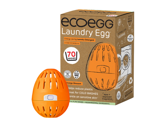 Wasbol orange blossom van eco eggvoor 70 wasbeurten