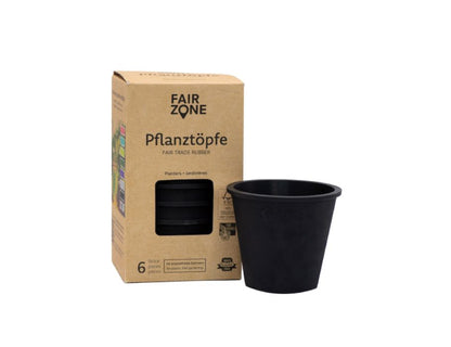 Plantenpotten | Rubber | 6 Stuks