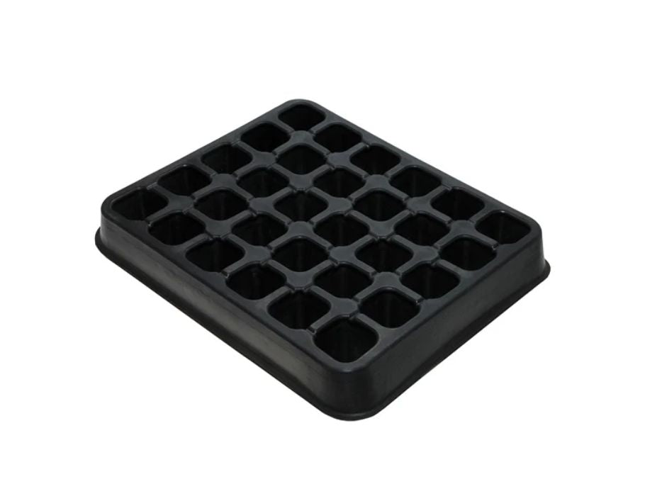 Kiembak van natuurlijk rubber met 30 vakjes