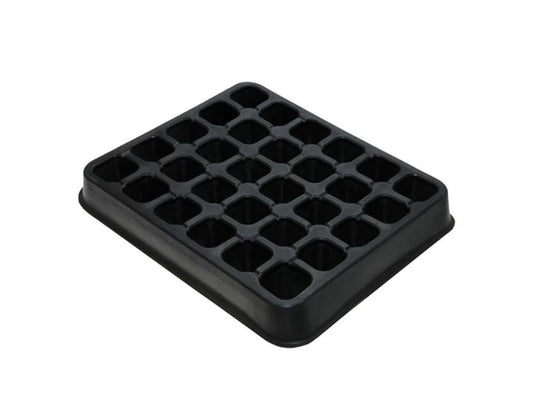 Kiembak van natuurlijk rubber met 30 vakjes