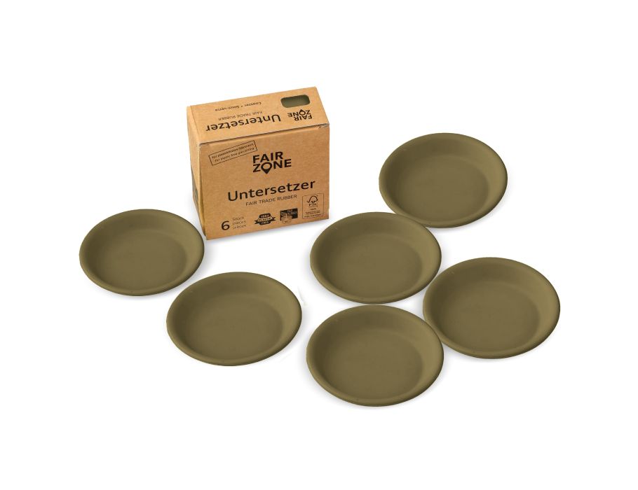 Onderzetters Voor Plantenpotten | Rubber | 6 Stuks