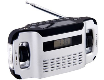 Radio - Opwindbaar + Zaklamp