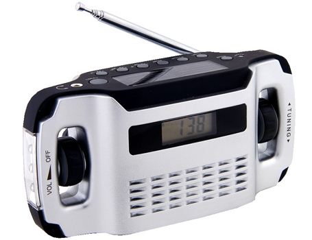 Radio - Opwindbaar + Zaklamp
