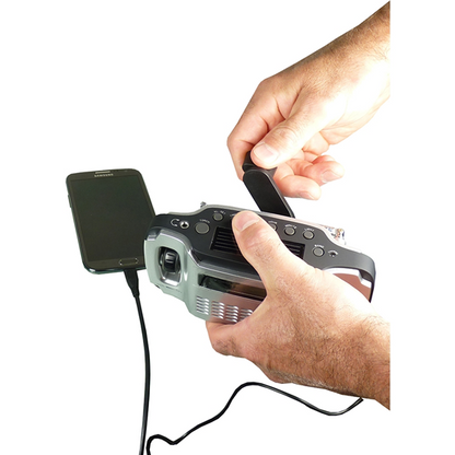 Radio - Opwindbaar + Zaklamp
