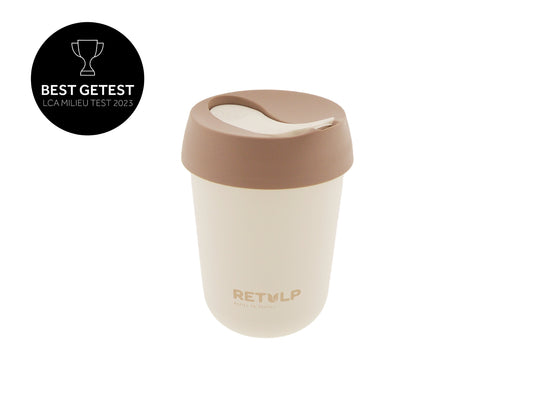 RVS thermosbeker Bakery Brown 275ml