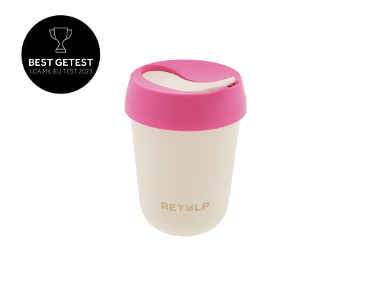 RVS thermosbeker Pretty Pink 275ml