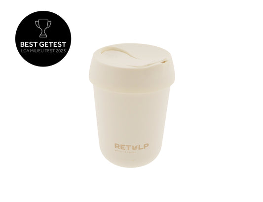 RVS thermosbeker Chalk White 275ml