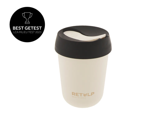 RVS thermosbeker Night Black 275ml
