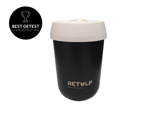 RVS thermosbeker Chalk White 275ml