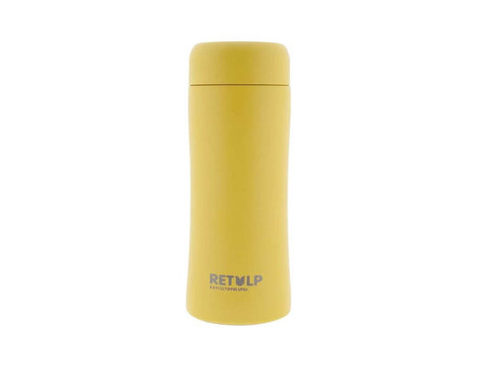 RVS thermosfles Happy Yellow 300ml