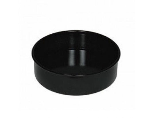 Handgemaakte Emaille Cakevorm 24 cm – Zwart