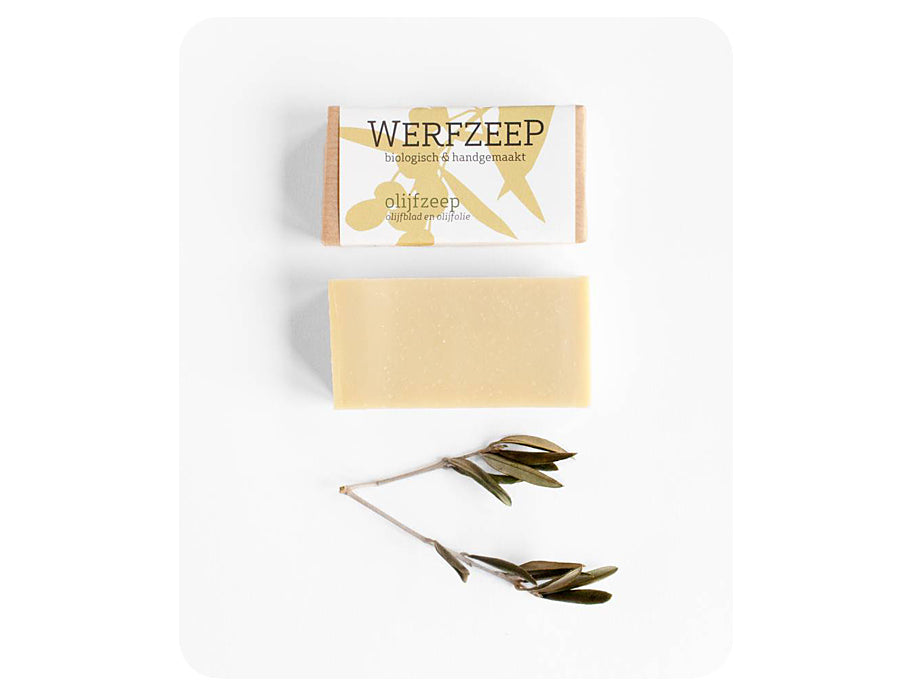 Handgemaakte Natuurlijke Olijfzeep met Koudgeperste Olijfolie