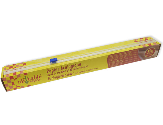 Bruin keukenpapier voor oven en magnetron inclusief dispenser