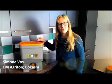 Video over hoe de starterset van Bokashi keukenemmer werkt