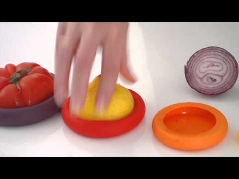 Video over Food Huggers herbruikbare voedselbeschermers