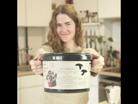 Video voor oesterzwammen kweken op koffiedik met de funghi factory growkit