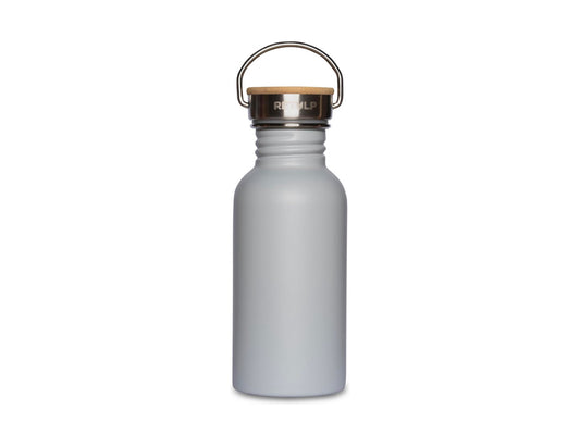 RVS drinkfles Light grey 500ml