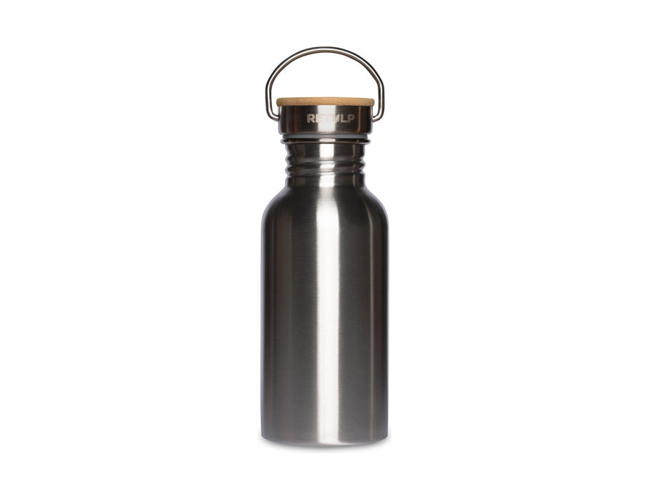 rvs drinkfles RVS kleur 500ml