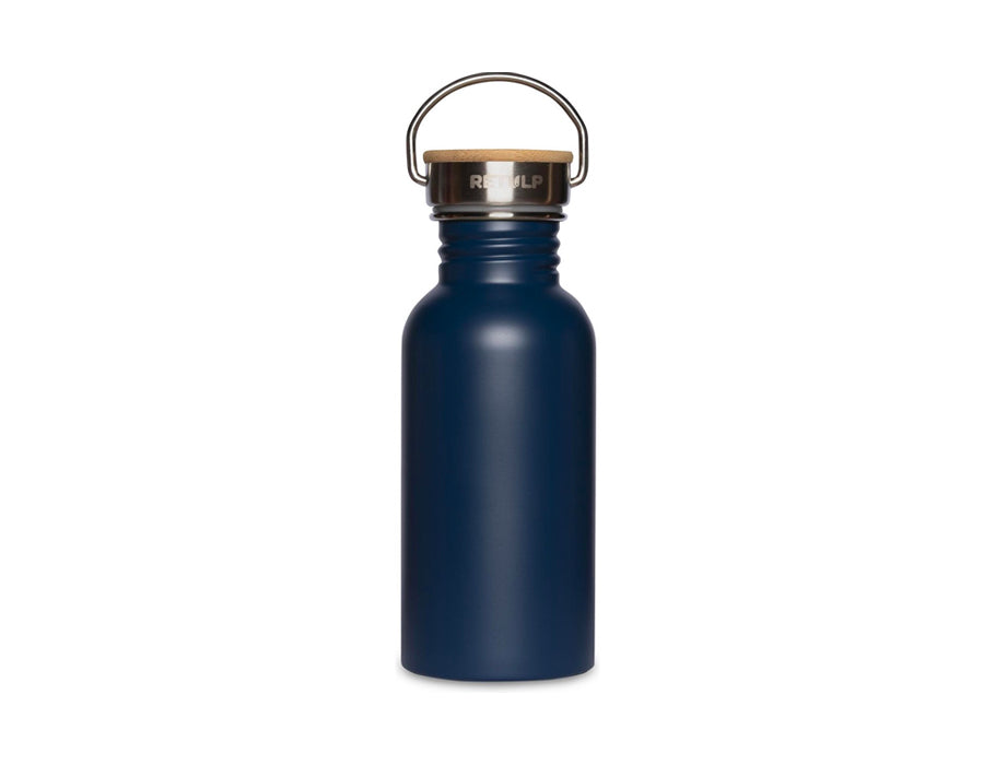 rvs drinkfles blauw 500ml