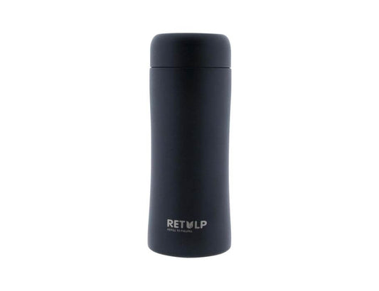 RVS thermosfles Night Black 300ml